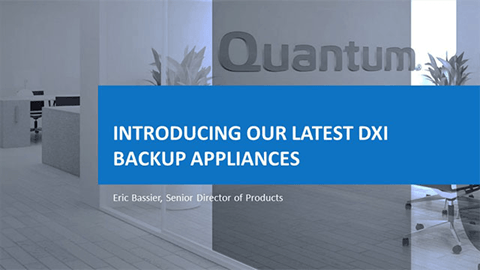 DXi Backup Appliances